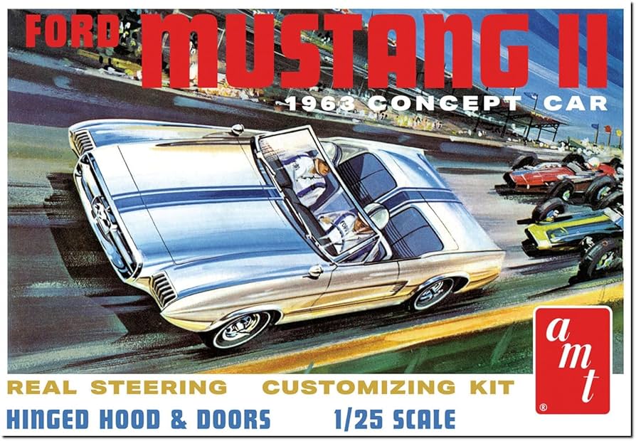 Amazon | AMT 1/25 1963 フォード マスタング II コンセプトカー